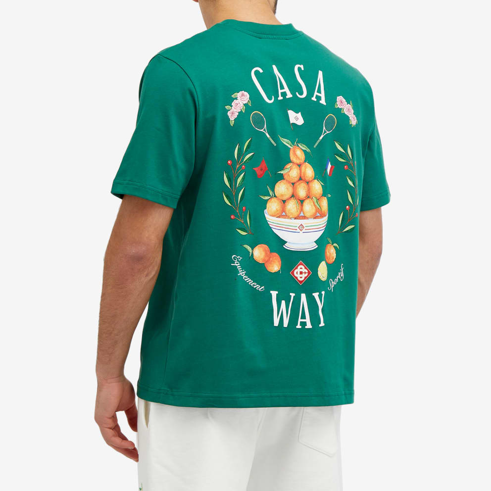 Casablanca Way T Shirt Green