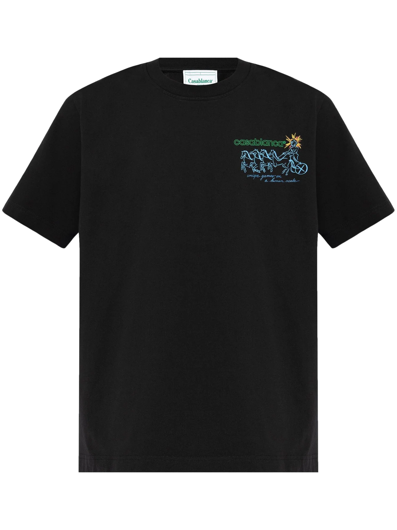 Casablanca Pentathlon T Shirt Black