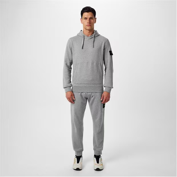 Stone Island Hooded Tracksuit Grey