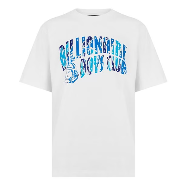 Billionaire Boys Club Arch Logo T Shirt White/Blue