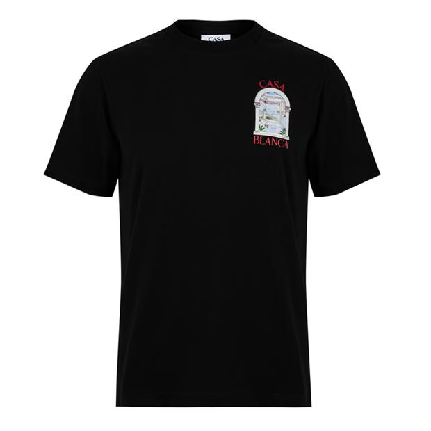 Casablanca Le Passage T Shirt Black