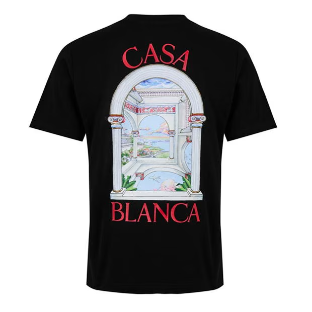 Casablanca Le Passage T Shirt Black