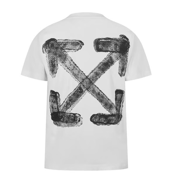 OFF WHITE Spray Arrow T-Shirt White