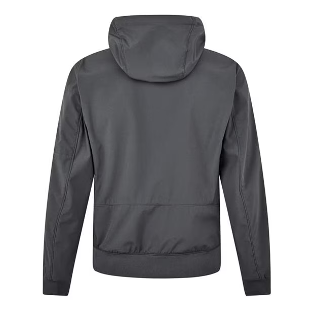 CP COMPANY Lens Soft Shell Jacket Dark Grey