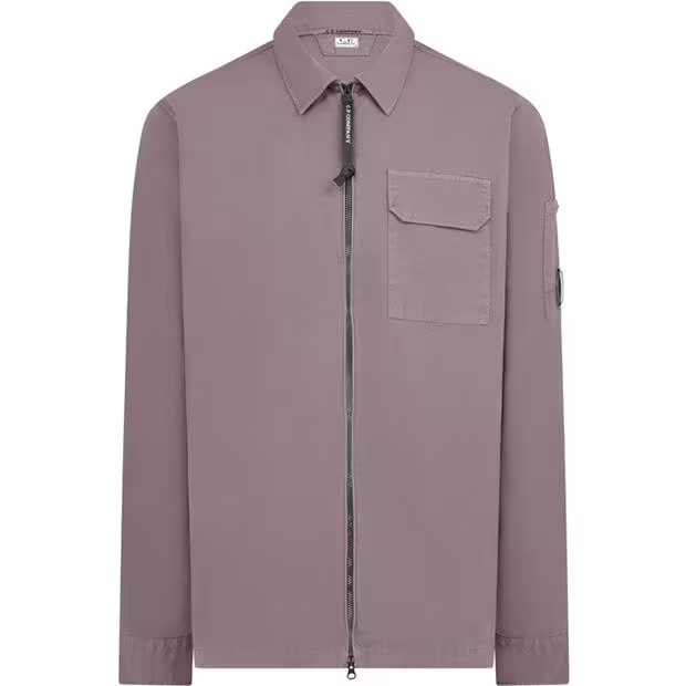 CP Company Overshirt Purple Dove