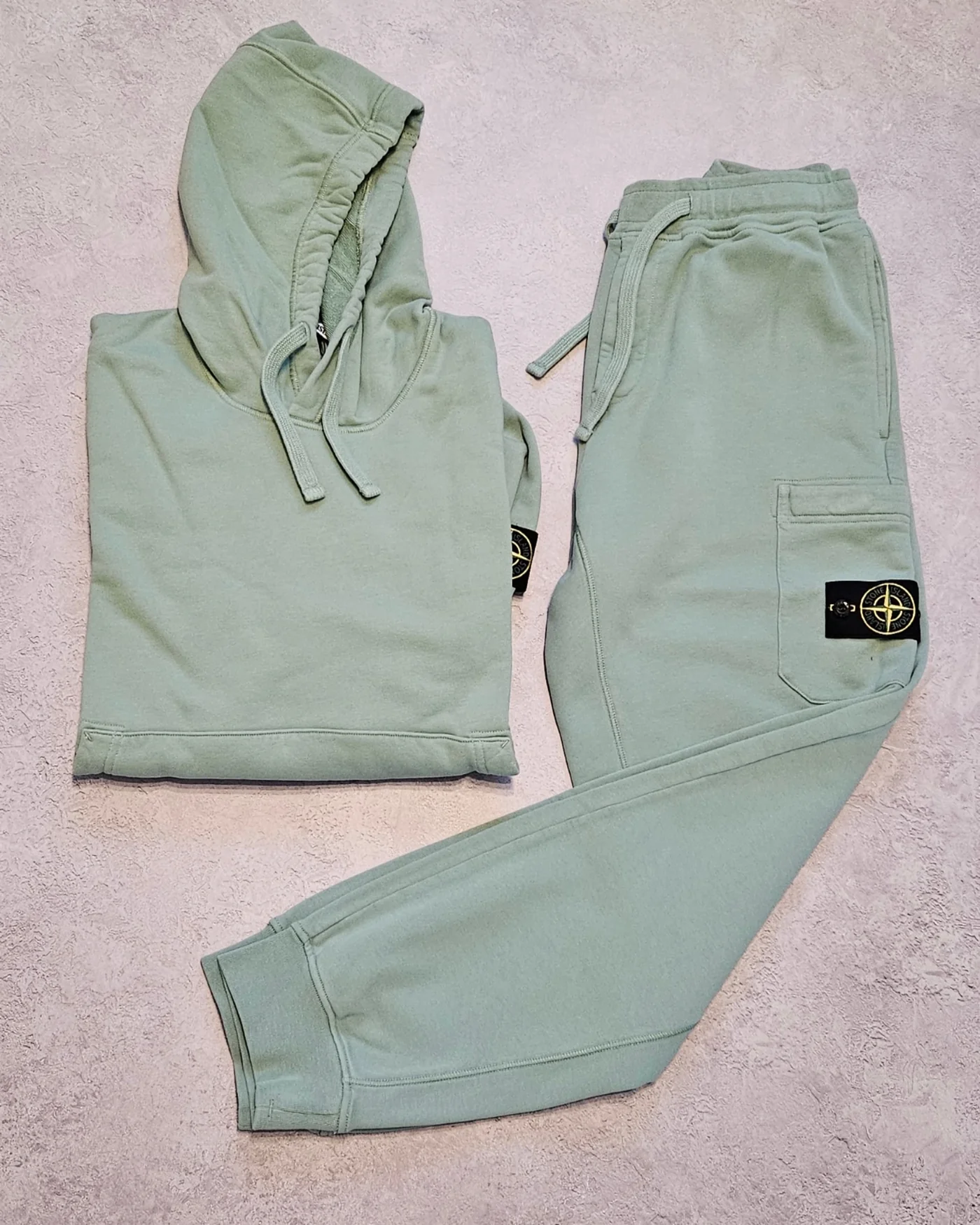 Stone Island Hoodie Tracksuit Green