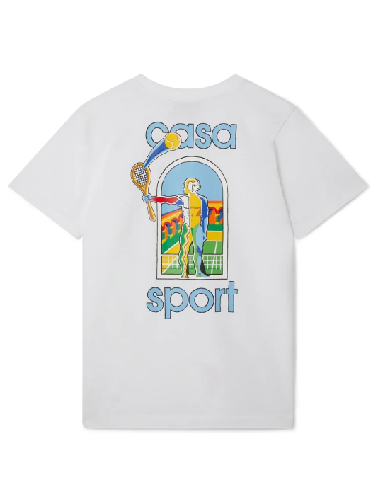 Casablanca Le Jeu Colore T Shirt White