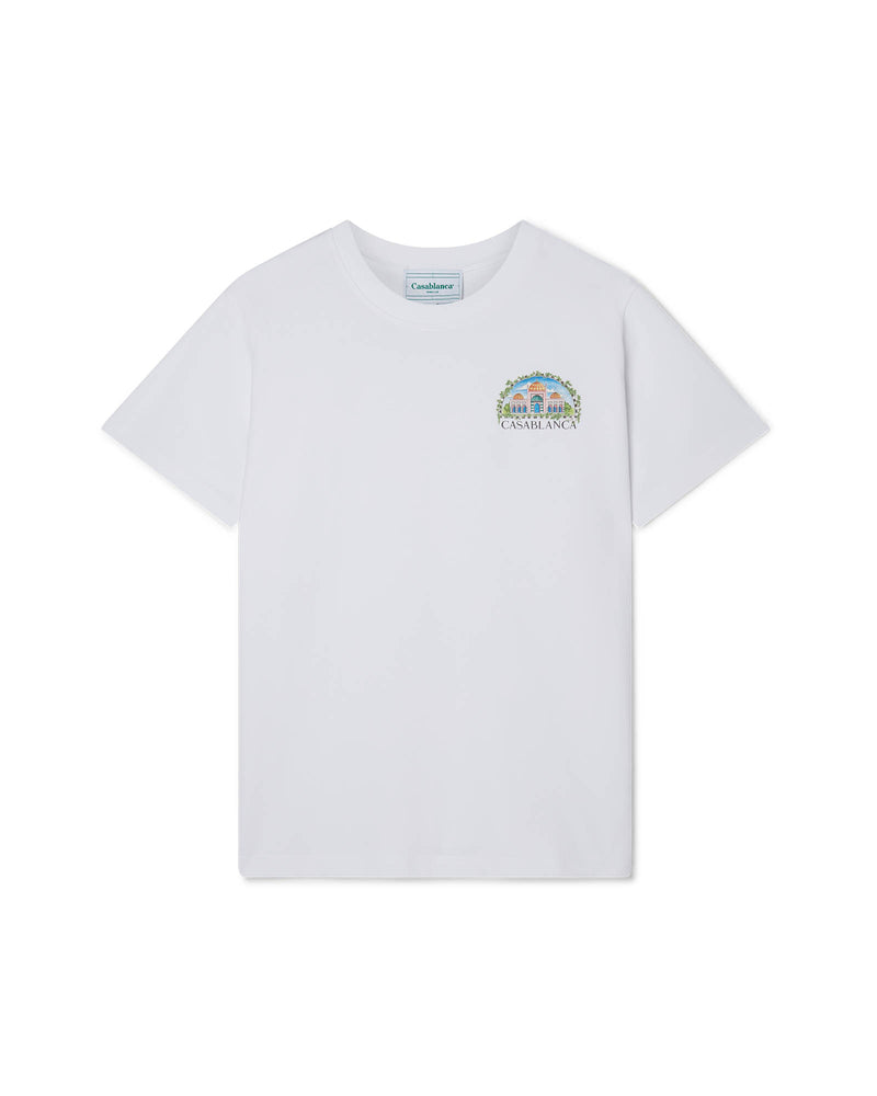 Casablanca Vue De Damas T Shirt White