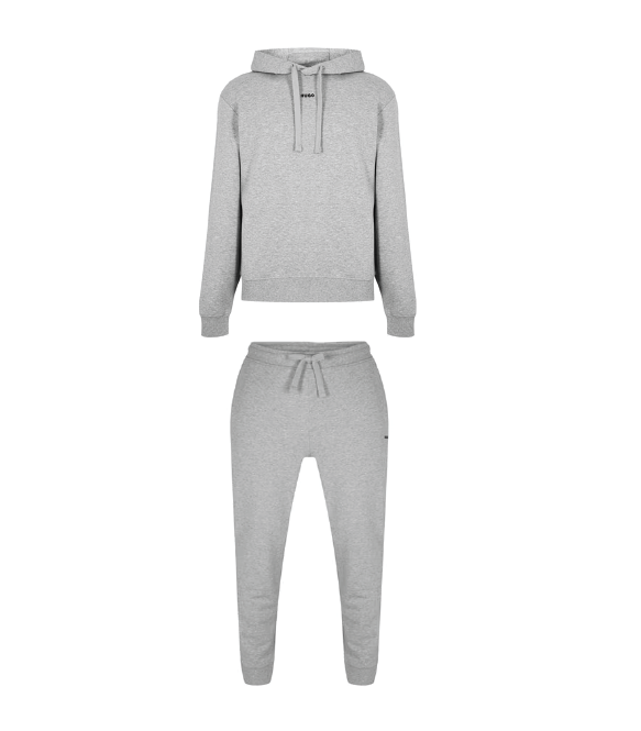 Hugo Boss Chest Logo Tracksuit Grey