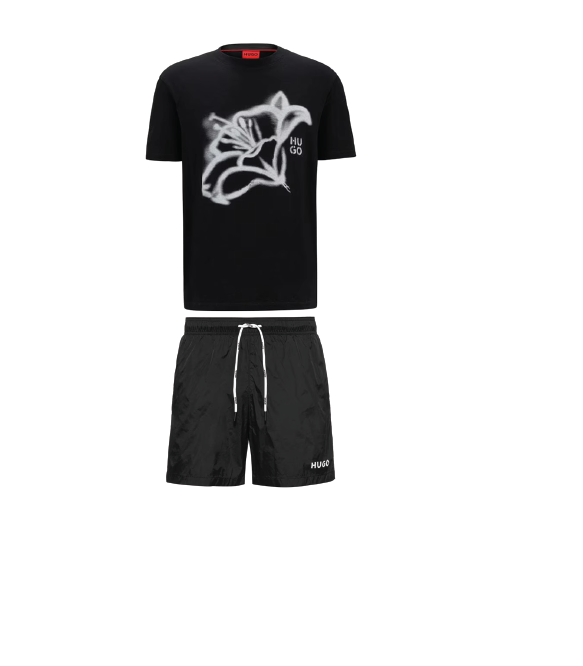 Hugo Boss Dablumo Logo Shorts Set