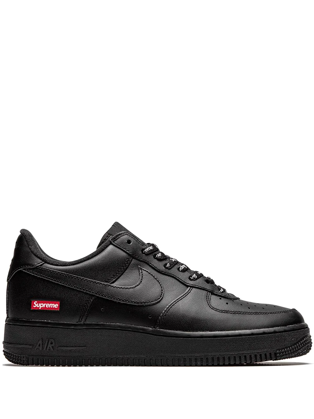 Nike Air Force 1 Supreme Trainers Black