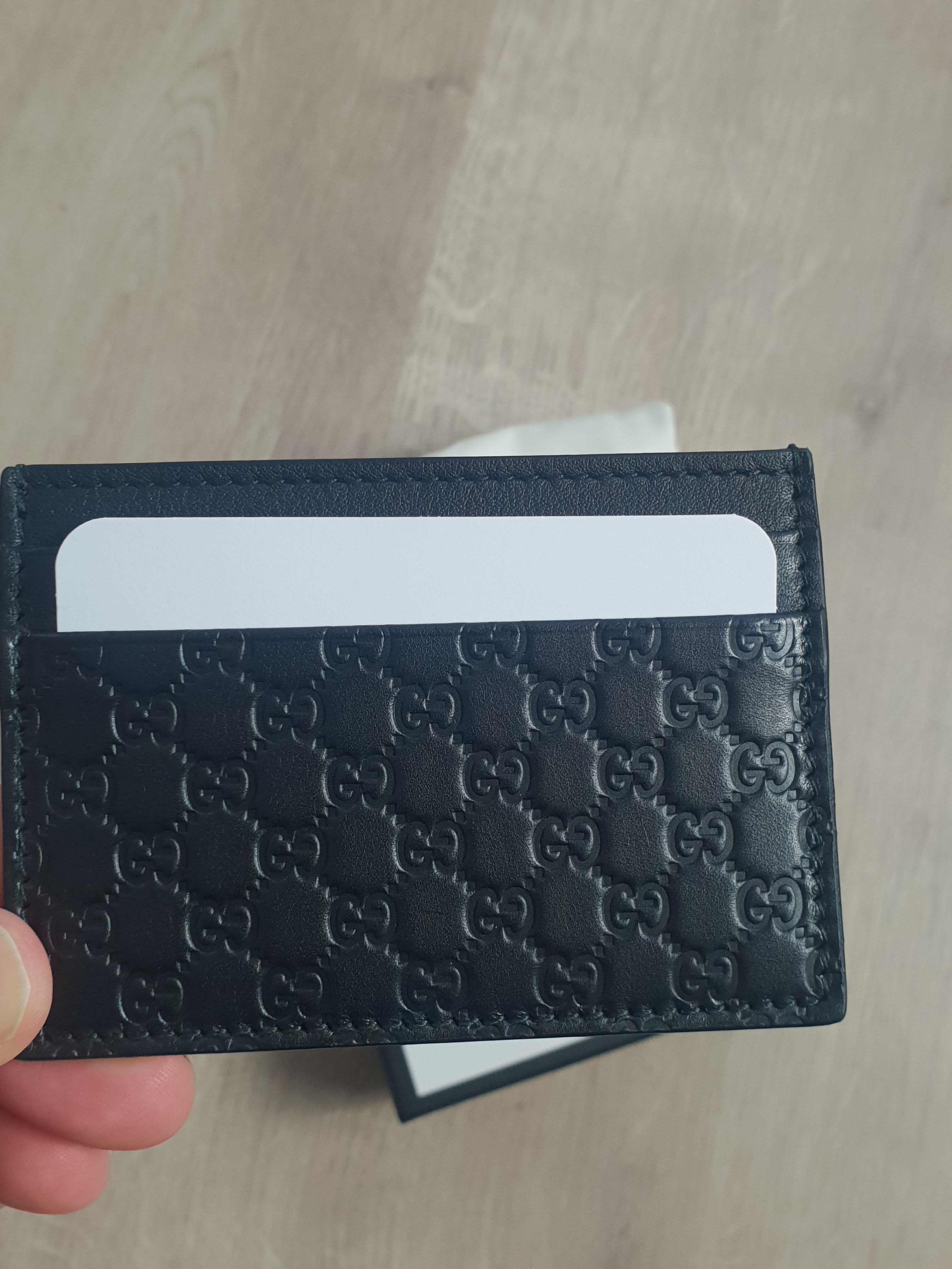 Gucci Card Holder Black