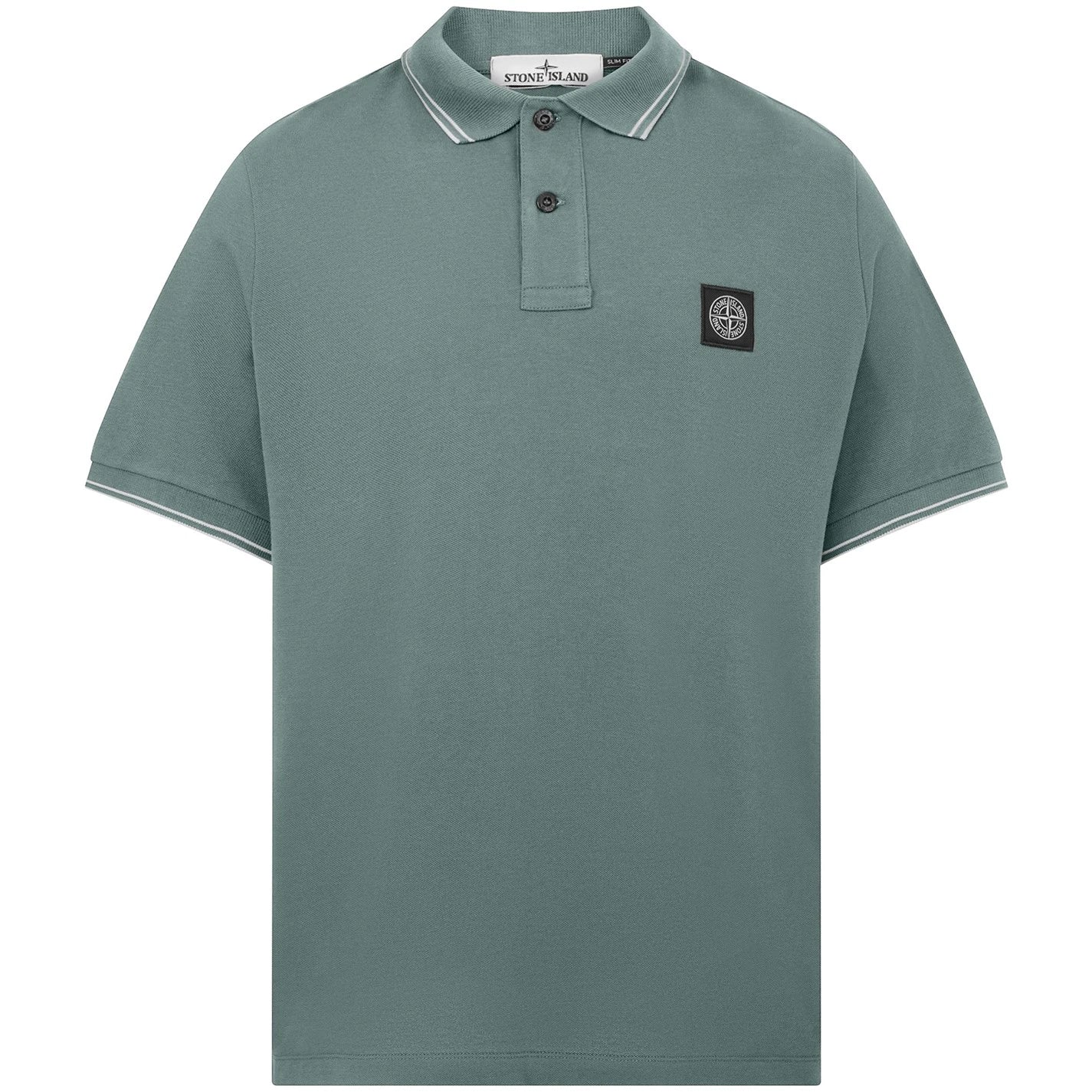 Stone Island Polo T Shirt Sage