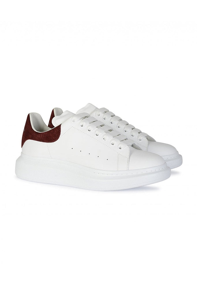 Maroon alexander sales mcqueen trainers