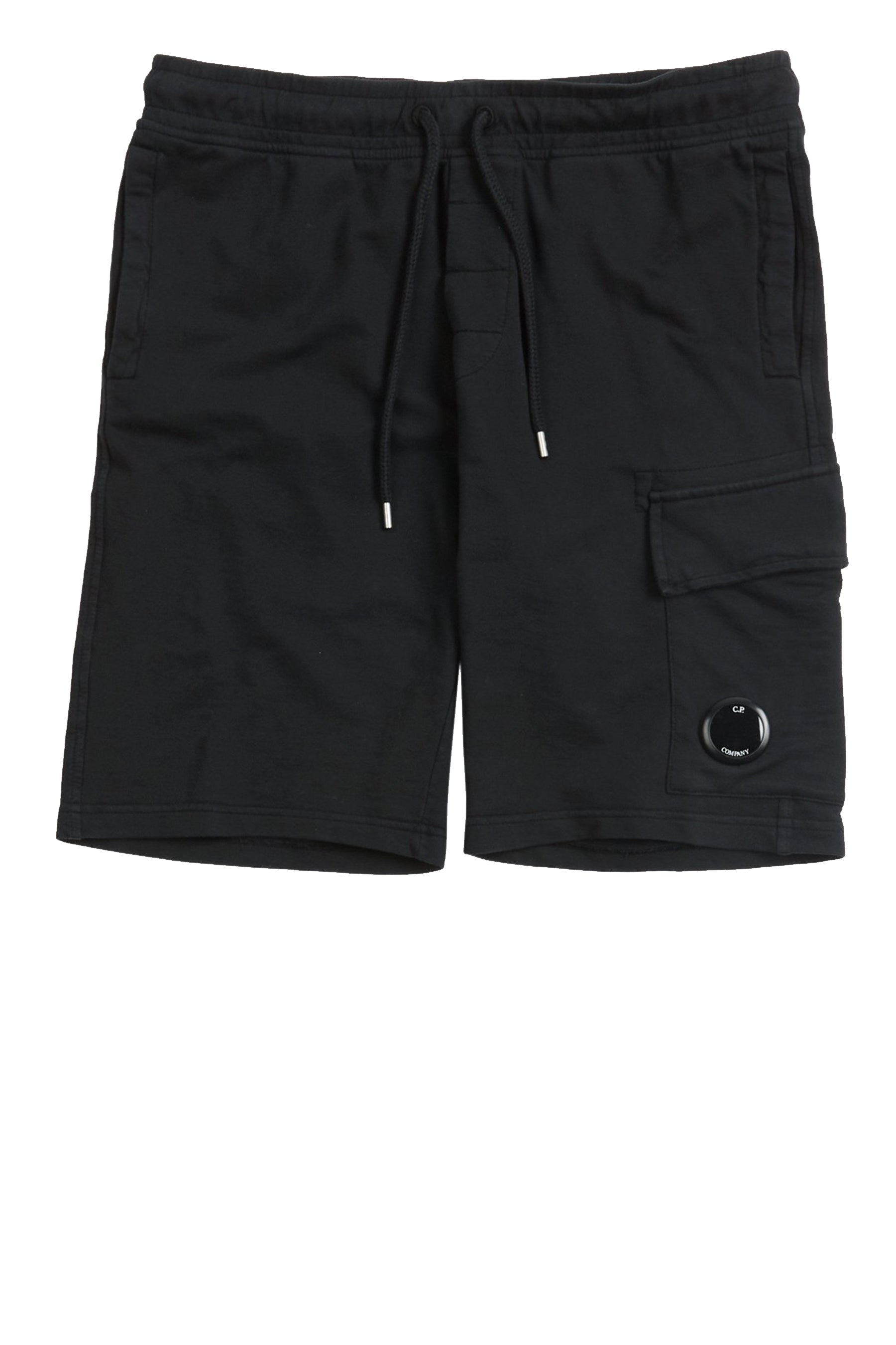 CP Company Lens Shorts Black