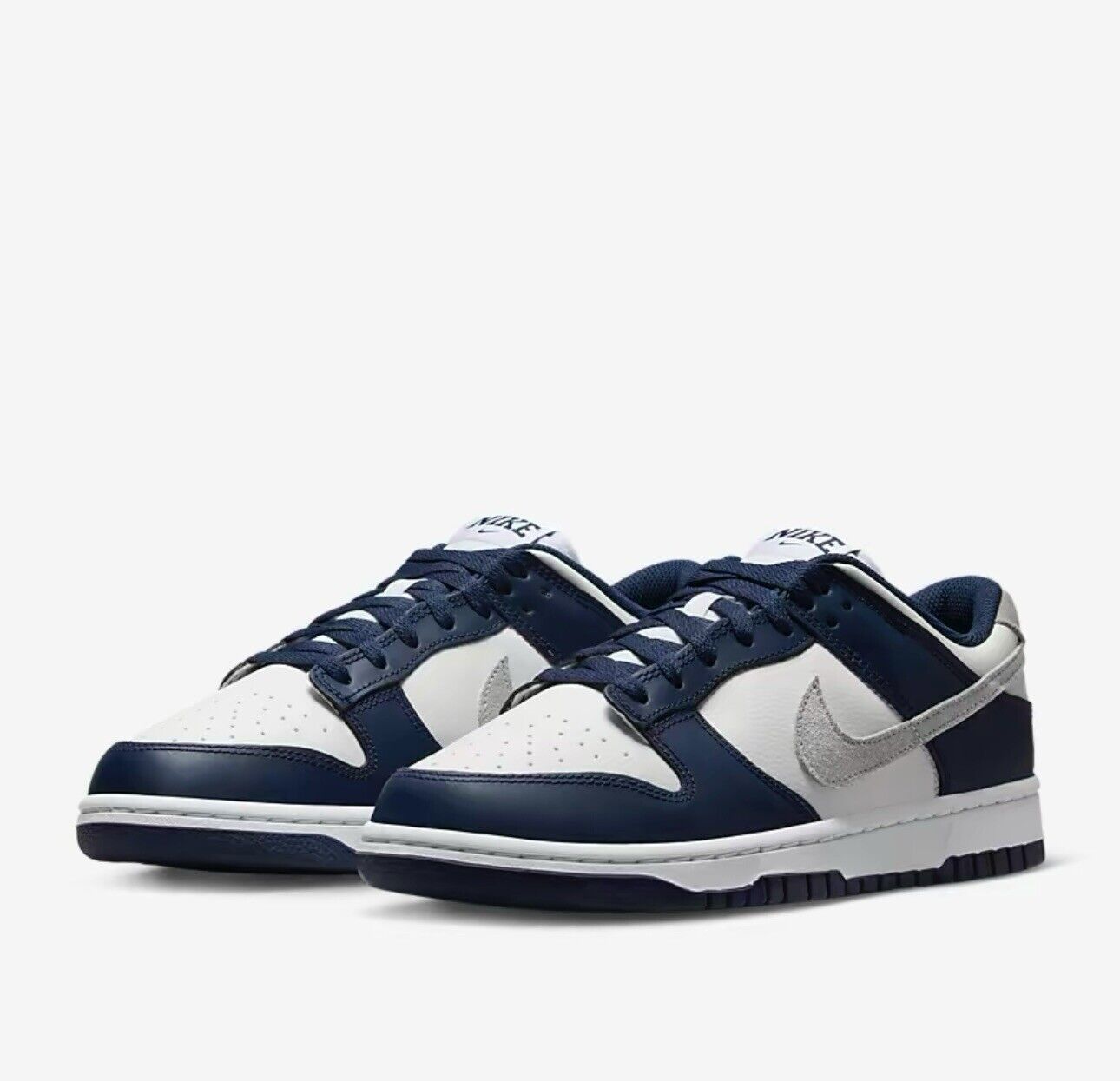 Nike Dunk Low Summit White Midnight Navy